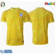 Engleska Golmanski Gostujuci Dres EP 2024 Kratak Rukav